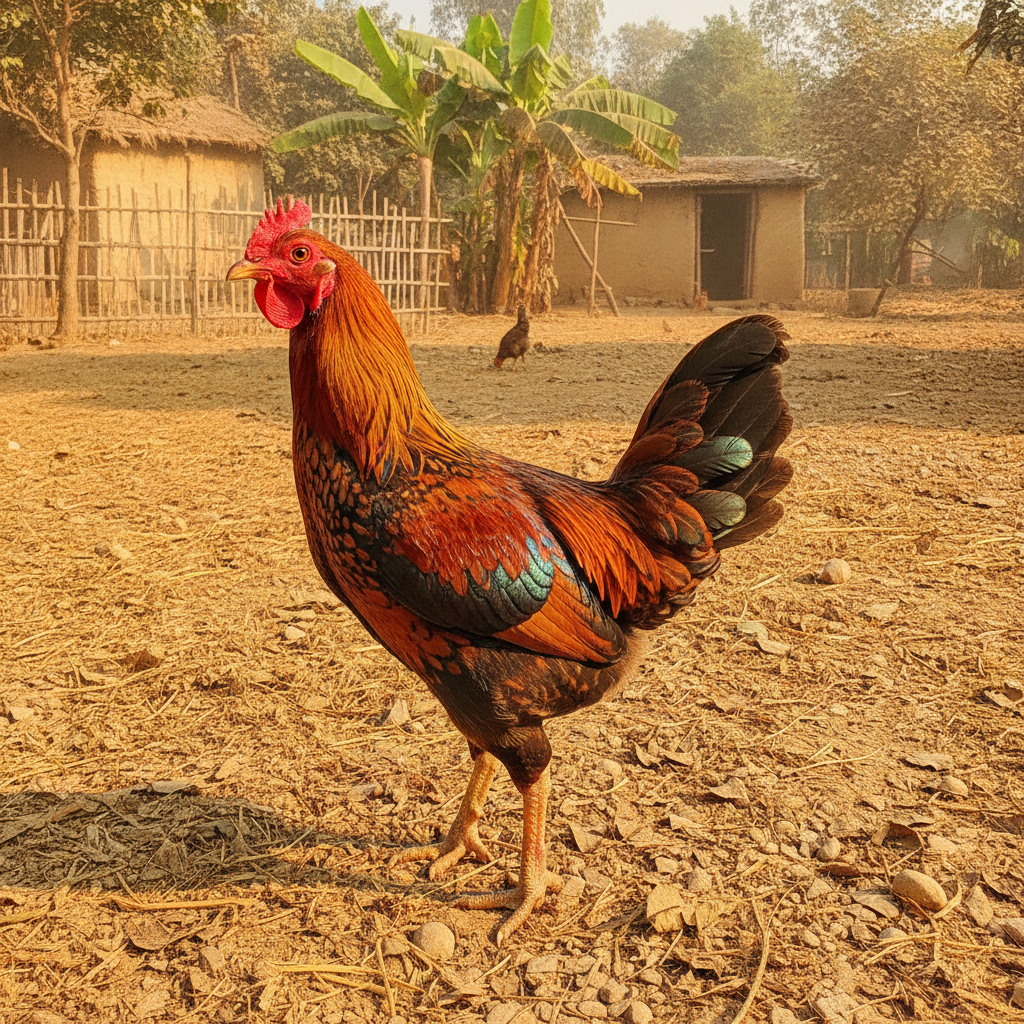 Sonali chicken in village