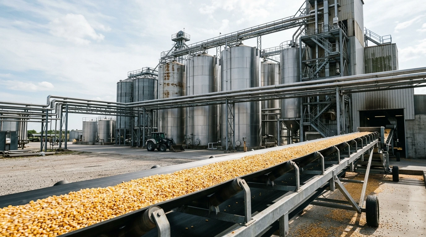 ethanol production from maize